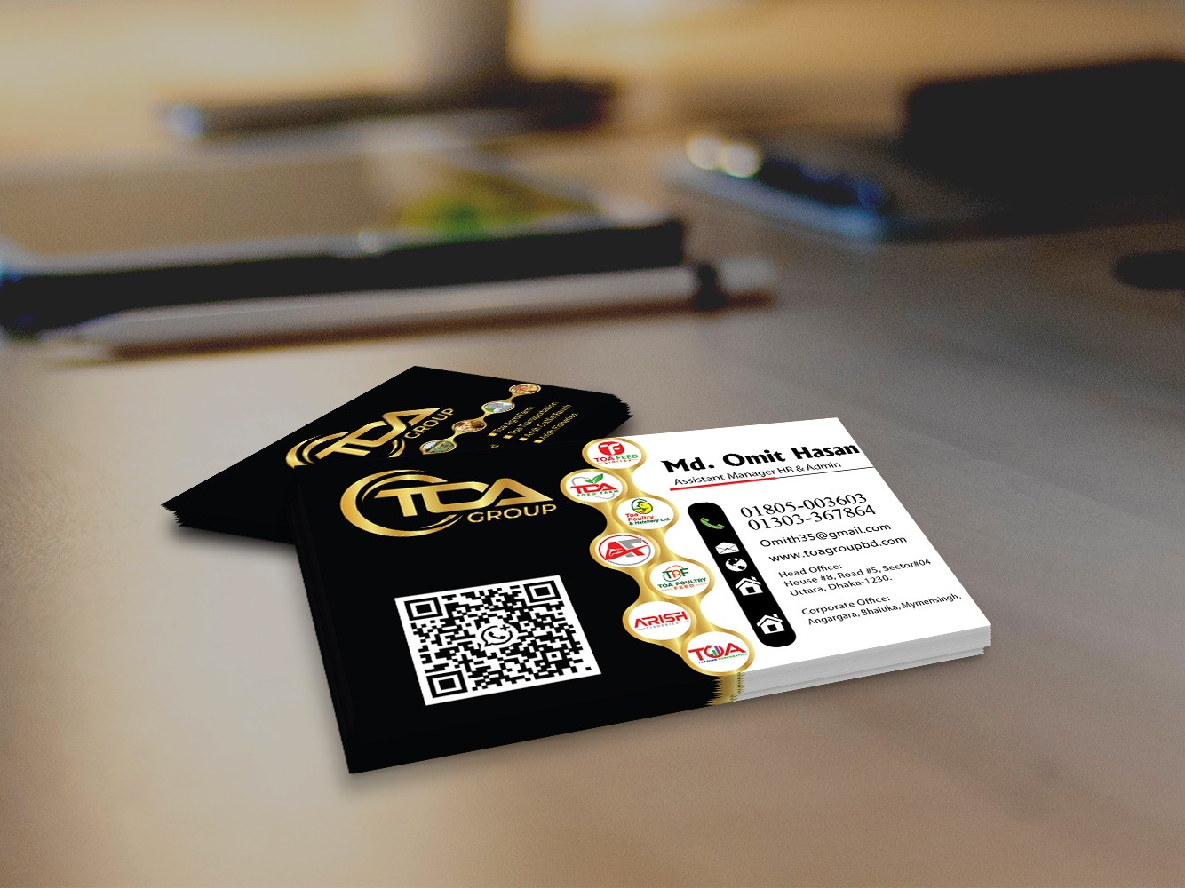 professiona business card Design