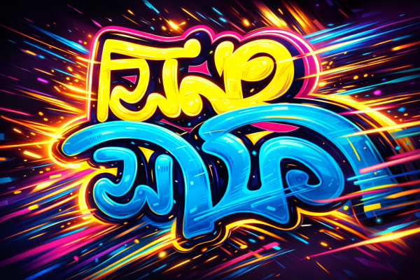 বাংলা টাইপোগ্রাফি-Bangla Typography গ্রাফিক্স ডিজাইন ফাইল