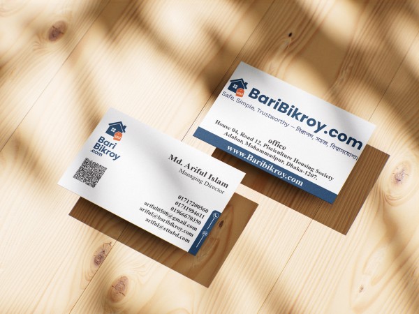 Standard Visiting Card গ্রাফিক্স ডিজাইন ফাইল