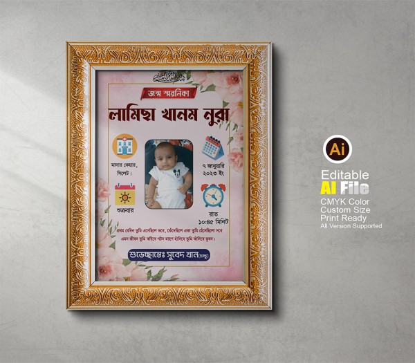 soronika design জন্ম স্বরনিকা ডিজাইন গ্রাফিক্স ডিজাইন ফাইল