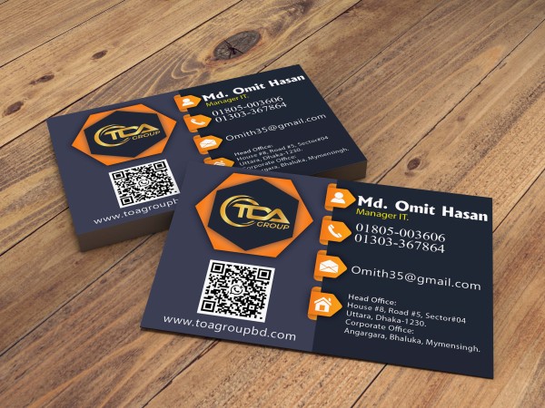 Visiting Card Design. গ্রাফিক্স ডিজাইন ফাইল